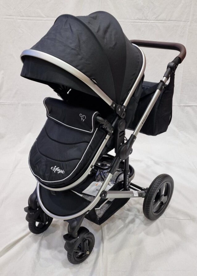 Only Magic kolica 3u1 crna kolica za bebe od 0 do 36 meseci