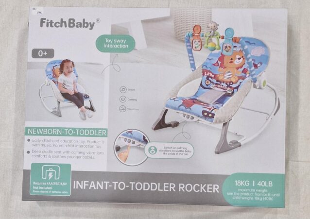 Lezaljka za bebe Fitchbaby 27243 sa muzikom i vibracijom
