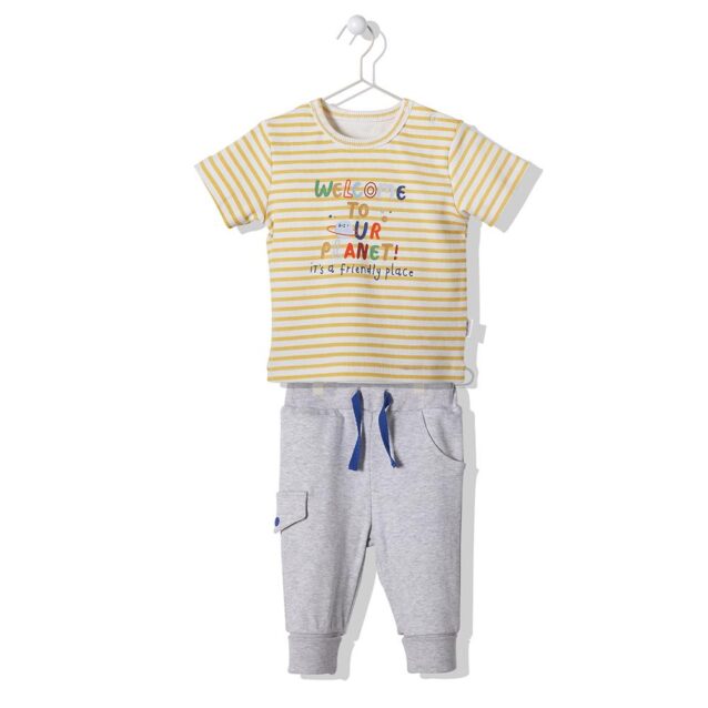 Bebetto dvodelni komplet za bebe dečake L23F1226