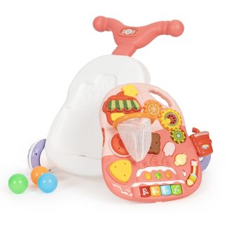 Huanger 2u1 muzicka guralica za prohodavanje i edukativni stocic