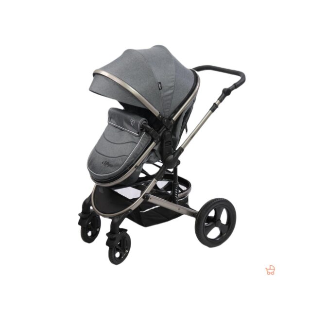 Only Magic Kolica za bebe 3u1 od 0-36meseci-Tamno siva-teget