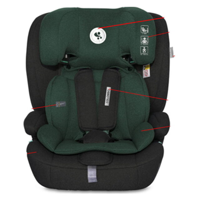 Lorelli auto sediste Colombo I-size 76-150cm green pine