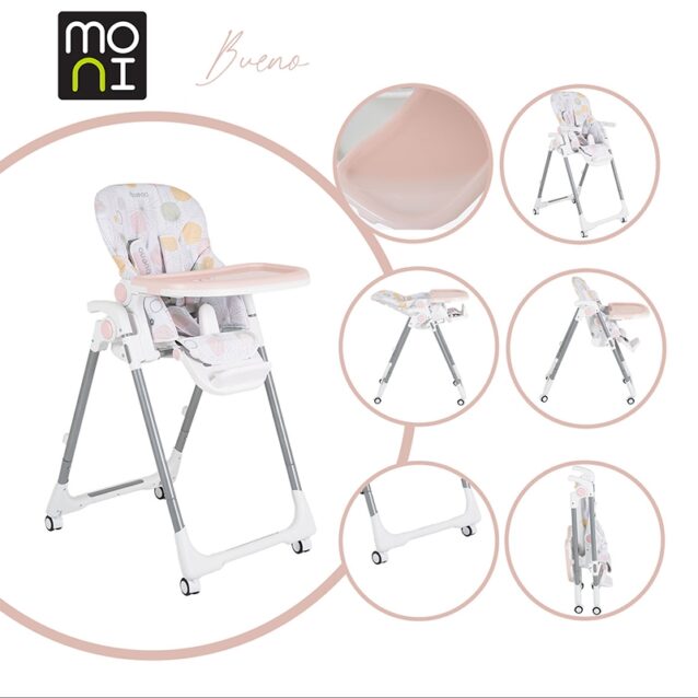 Hranilica za bebe Moni, Bueno-Pink