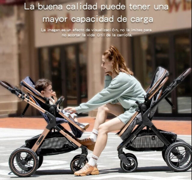 Only X1 kolica za bebe 3u1-grey