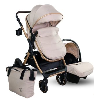 Only X1 Kolica za bebe 3u1-Bež