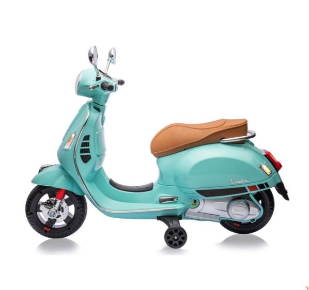 Motor Vespa za decu GTS Super od 3-6 godina-Mint