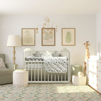 POSTELJINA KOMPLET-Bambino sivi