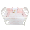 POSTELJINA KOMPLET Piccolino roze