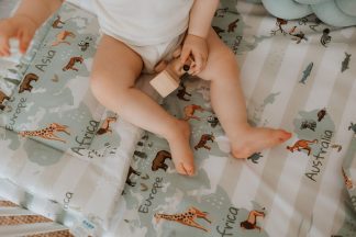 POSTELJINA KOMPLET- Mapa sveta