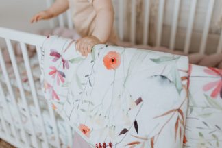 POSTELJINA komplet- Cvetni svet