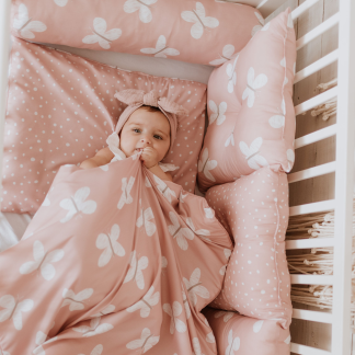 POSTELJINA KOMPLET- Leptirici