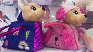 Plišani pas sa 8 pesmica