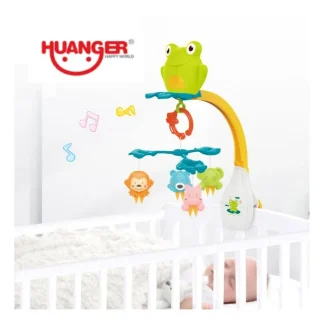 Huanger muzicka vrteska sa projektorom- Žaba