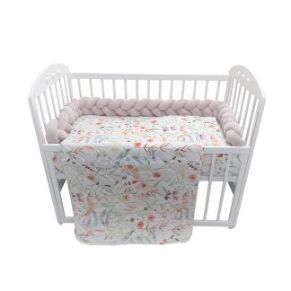 POSTELJINA komplet- Cvetni svet