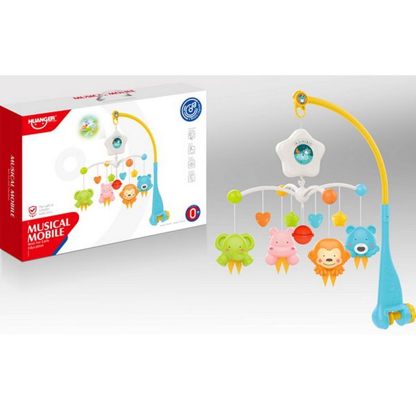 Huanger muzička vrteška za krevetac sa projektorom-Zvezda