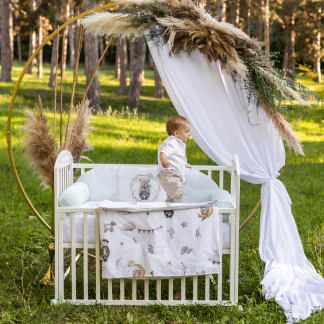 POSTELJINA KOMPLET- Retro mede mint