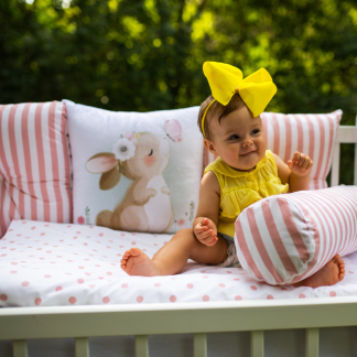 POSTELJINA KOMPLET Piccolino roze