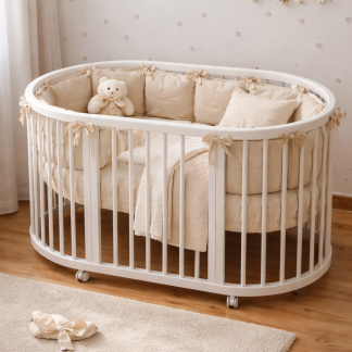 Only Dream Krevetac okrugli za bebe - 9u1