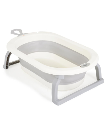 Cangaroo sklopiva kadica za bebe sa digitalnim termometrom Terra Grey - Slika 2