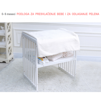 Only Dream Krevetac okrugli za bebe - 9u1