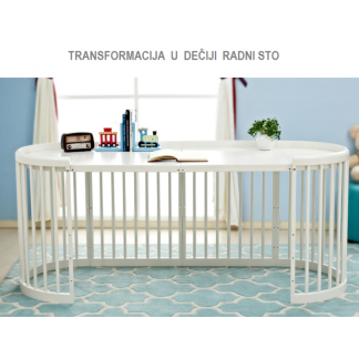 Only Dream Krevetac okrugli za bebe - 9u1