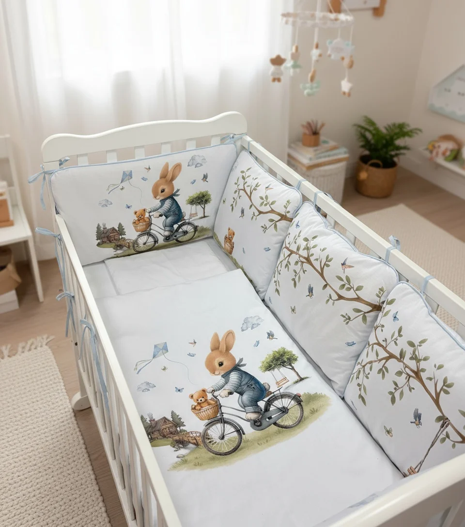 POSTELJINA komplet- ZEKA PLAVA - Slika 3