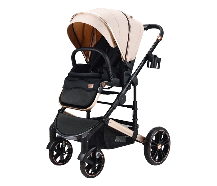 BBO KOLICA ZA BEBE (U8) MEGAMOVE SET -LATTE - Slika 2