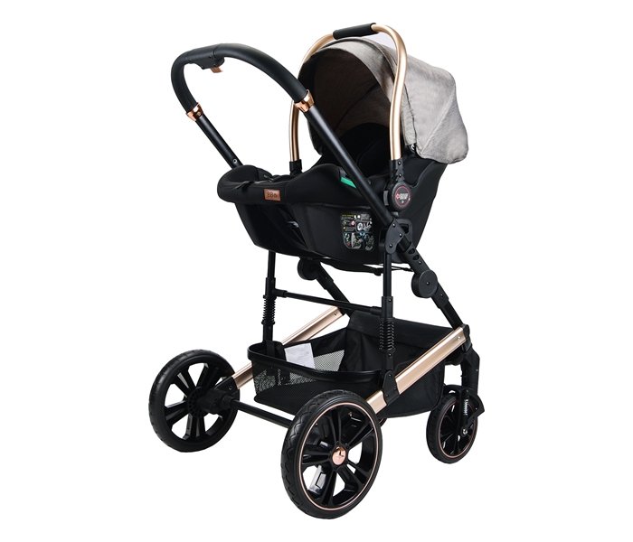 BBO KOLICA ZA BEBE (U8) MEGAMOVE SET -MOCHA