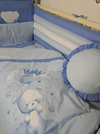 POSTELJINA komplet- PLAVI MEDA