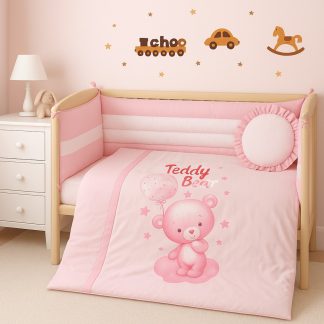 POSTELJINA komplet-ROZE