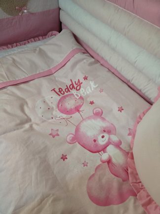 POSTELJINA komplet-ROZE