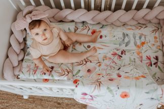 PLIŠ PLETENICA-PUDER ROZE