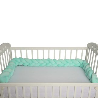 PLIŠ PLETENICA-MINT