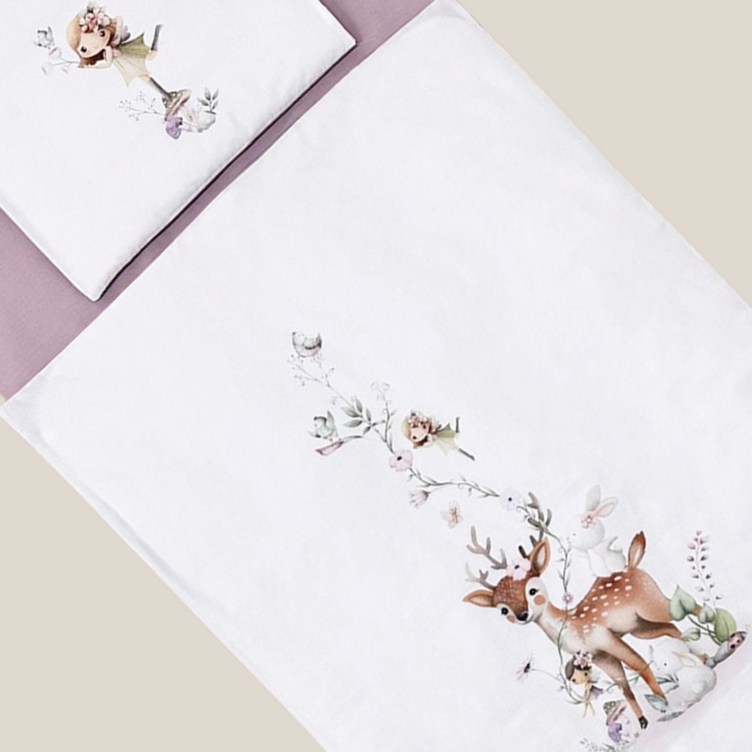 POSTELJINA TEDDY roze