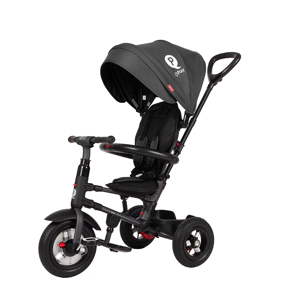 Qplay tricikl Rito Air Black