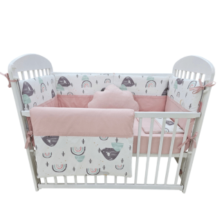 Alternative view of POSTELJINA komplet- Roze