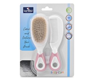 Alternative view of LORELLI BABY CARE CESALJ I CETKA SA PRIRODNIM VLASIMA - BLUSH PINK