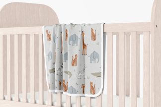 Interlok prekrivač 80×90 – Safari