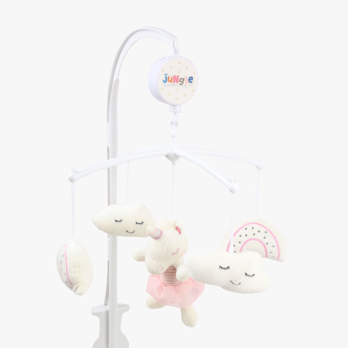 Plišana muzička igračka vrteška za krevetac