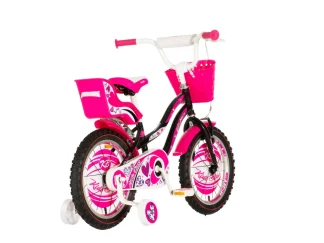 Bicikl Visitor Heart 16 Crno roze 1