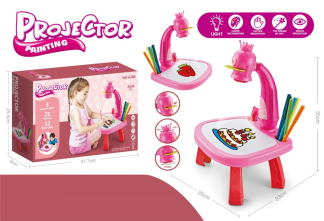 Sto za crtanje sa projektorom – jednorog