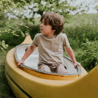 Majica za dečake sa prugastim printom