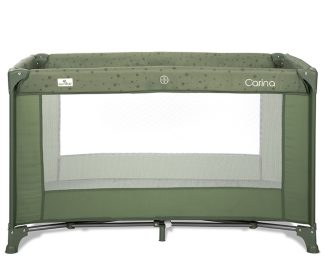 Alternative view of LORELLI PRENOSIVI KREVET ZA DECU CARINA-GREEN STARS
