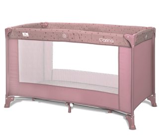 LORELLI PRENOSIVI KREVET ZA DECU CARINA-PINK STARS