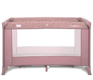 Alternative view of LORELLI PRENOSIVI KREVET ZA DECU CARINA-PINK STARS