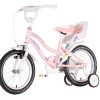 BICIKL KIDS VISITOR SONGBIRD 16" 9" V-BRAKE KONTRA 105-125CM (16") ROZE