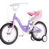 BICIKL KIDS VISITOR LILOO 16" 9" V-BRAKE KONTRA 105-125CM (16") LJUBIČASTO ROZE PERLA