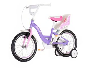 BICIKL KIDS VISITOR LILOO 16" 9" V-BRAKE KONTRA 105-125CM (16") LJUBIČASTO ROZE PERLA