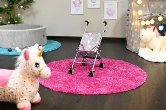 Alternative view of Kolica za lutke – Star grey pink