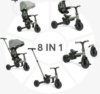 Kikka Boo Aluma tricikl za decu 8u1